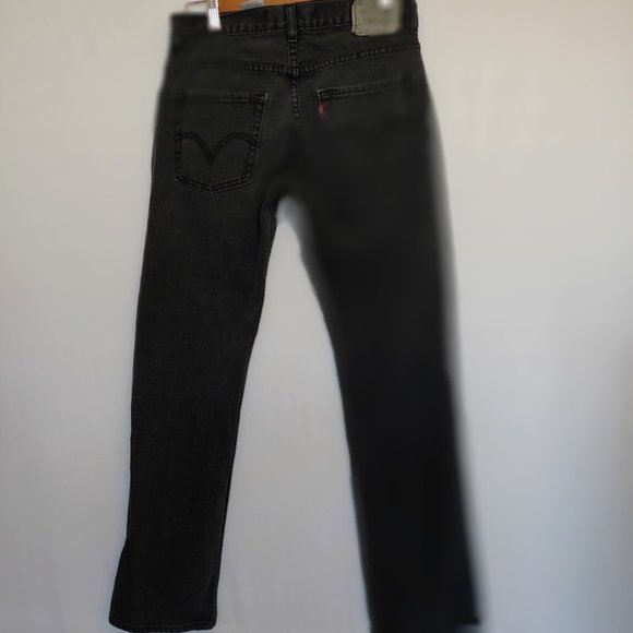 Levi's 511 Vintage washed out black size 18 regular 29x28 Skinny high waist - Picture 6 of 9